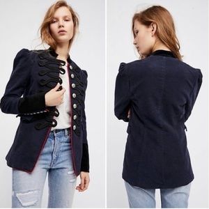 Free People Military Jacket/ size Medium